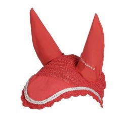 Czapka z muchą dla koni Equestro SS00207. Szare czapki damskie EQUESTRO, bez wzorów, z bawełny. Za 78.70 zł.