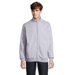 Kurtka Unisex Dla Dorosłych Cooper Z Pełnym Zamkiem Błyskawicznym. Szare kurtki damskie SOL'S, s, bez wzorów, bez kaptura. Za 137.99 zł.