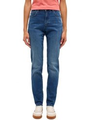 Mustang Dżinsy "Crosby" - Slim fit - w kolorze niebieskim rozmiar: W29/L30. Niebieskie jeansy damskie Mustang. Za 196.70 zł.