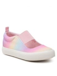 Nelli Blu Tenisówki CF2133-1 Różowy. Czerwone buty sportowe dziewczęce Nelli Blu, bez wzorów, z materiału, bez zapięcia. Za 59.99 zł.