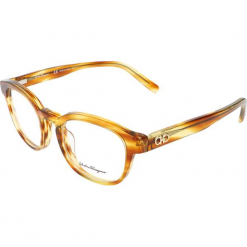 Oprawki "SF2779 33368" w kolorze pomarańczowym. Brązowe okulary przeciwsłoneczne damskie Carrera, Ferragamo. W wyprzedaży za 249.95 zł.