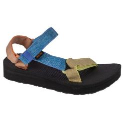 Sandały Teva Midform Universal Sandals 1090969-MLMT niebieskie. Niebieskie sandały damskie bez wzorów, z tkaniny, bez obcasa, bez zapięcia. Za 372.00 zł.