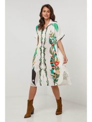 Lin Passion Sukienka w kolorze białym rozmiar: 34/36. Białe sukienki damskie Lin Passion, bez wzorów, klasyczne, bez ramiączek. Za 121.99 zł.