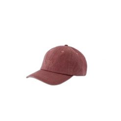 Czapka z daszkiem TBS Vino City. Czerwone czapki z daszkiem damskie TBS, bez wzorów, z denimu. Za 186.00 zł.