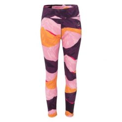 Damskie legginsy Elbrus Ekina Bottom. Czerwone legginsy damskie ELBRUS, l, z aplikacjami, z elastanu. Za 149.80 zł.