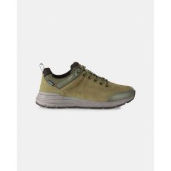 Krótkie buty sportowe unisex Kilpi MERAPI LOW WP-U. Zielone obuwie trekkingowe damskie Kilpi, z nylonu, bez zapięcia. Za 370.41 zł.