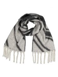 Pieces Szal w kolorze szaro-antracytowym rozmiar: onesize. Czarne szaliki damskie Pieces, bez wzorów, z materiału. Za 60.99 zł.
