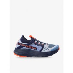 Buty trailowe damskie La Sportiva Levante. Niebieskie obuwie sportowe damskie La Sportiva, bez zapięcia, do biegania. Za 690.99 zł.