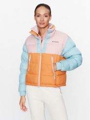 Columbia Kurtka zimowa Pike Lake™ II Cropped Jacket Pomarańczowy Regular Fit. Brązowe kurtki damskie Columbia, na zimę, l, bez wzorów, z syntetyku, bez kaptura. Za 399.99 zł.