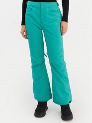 Roxy Spodnie snowboardowe Backyard ERJTP03299 Zielony Tailored Fit. Zielone spodnie sportowe damskie Roxy, s, bez wzorów, z syntetyku, narciarskie. Za 389.99 zł.