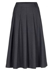 Herrlicher Spódnica "Parvati" w kolorze antracytowym rozmiar: W29. Czarne spódnice damskie Herrlicher, bez wzorów, midi. Za 195.99 zł.