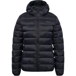 Damska kurtka puchowa Hummel Lightweight. Czarne kurtki damskie Hummel, bez wzorów, z puchu, bez kaptura. Za 344.50 zł.