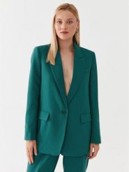 Bruuns Bazaar Marynarka Cindy BBW2548 Zielony Loose Fit. Zielone marynarki i żakiety damskie Bruuns Bazaar, bez wzorów, z syntetyku. Za 799.99 zł.