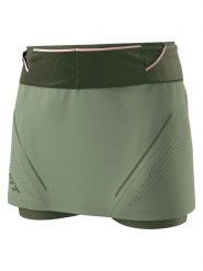DYNAFIT Spódnica funkcyjna 2w1 "ULTRA" w kolorze khaki rozmiar: L. Brązowe spódnice damskie Dynafit, l, bez wzorów, sportowe. Za 245.96 zł.