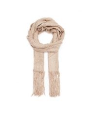 Guess Szalik W3BZ22 Z3970 Beżowy. Brązowe szaliki damskie Guess, z aplikacjami, z materiału. Za 289.99 zł.