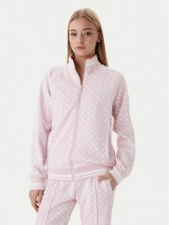 Guess Bluza V5YQ03 KB212 Różowy Regular Fit. Czerwone bluzy damskie Guess, s, z aplikacjami, z syntetyku, bez kaptura. Za 439.99 zł.