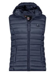 Canadian Peak Kamizelka pikowana "Vakitaleak" w kolorze granatowym rozmiar: M. Niebieskie kamizelki damskie Canadian Peak, m, bez wzorów, bez kaptura. Za 122.96 zł.