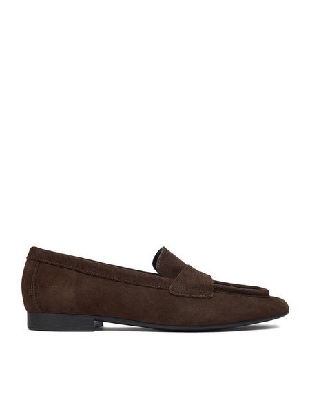 GINO ROSSI Lordsy C-28006LM Brązowy. Brązowe półbuty damskie Gino Rossi, bez wzorów, ze skóry, bez obcasa, bez zapięcia. Za 279.99 zł.