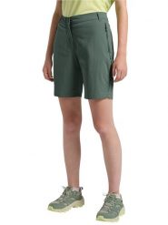 Jack Wolfskin Szorty funkcyjne w kolorze zielonym rozmiar: 42. Zielone spodenki sportowe damskie Jack Wolfskin, bez wzorów, outdoorowe. Za 272.96 zł.