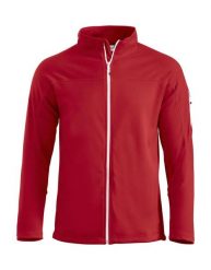 Clique Ducan rozpinana kurtka unisex z polarowym wnętrzem – red. Czerwone kurtki damskie CLIQUE, xs, bez wzorów, z polaru, bez kaptura. Za 242.40 zł.