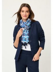Olsen Szal w kolorze niebiesko-kremowym rozmiar: onesize. Brązowe szaliki damskie Olsen, bez wzorów, z materiału. Za 47.95 zł.