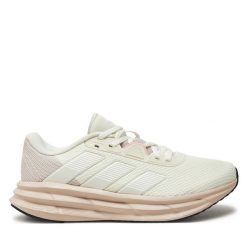 Buty do biegania adidas. Białe obuwie sportowe damskie Adidas, bez zapięcia, do biegania. Za 219.99 zł.