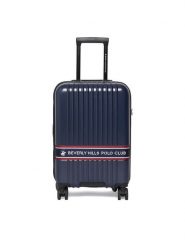 Beverly Hills Polo Club Walizka kabinowa CEO-BHPC-S-006-08-NAVY Granatowy. Niebieskie walizki Beverly Hills Polo Club, bez wzorów, z tworzywa sztucznego. Za 299.99 zł.