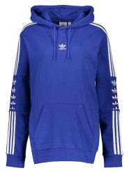 Adidas Bluza "Fleece" w kolorze niebieskim rozmiar: XS. Niebieskie bluzy damskie Adidas, xs, bez wzorów, z kapturem. Za 109.78 zł.