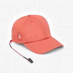 Czapka z daszkiem żeglarska Decathlon 100. Brązowe czapki z daszkiem damskie Decathlon, bez wzorów, z bawełny. Za 39.99 zł.