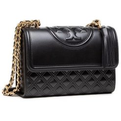 Torebka Tory Burch. Czarne torebki wieczorowe damskie Tory Burch, bez wzorów, bez dodatków. Za 2,129.00 zł.