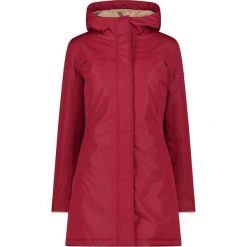 Parka damska z kapturem CMP. Brązowe parki damskie CMP, z poliesteru, z kapturem. Za 536.25 zł.