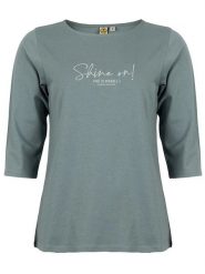 Roadsign Koszulka w kolorze zielonym rozmiar: S. Zielone koszulki damskie Roadsign, s, bez wzorów, z bawełny, bez kołnierzyka, bez ramiączek. Za 32.59 zł.