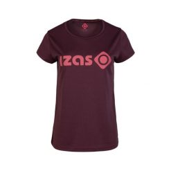 Koszulka damska CREUS W BIG LOGO. Czerwone bluzki damskie Izas, bez wzorów, casualowe, bez kołnierzyka, bez ramiączek. W wyprzedaży za 121.70 zł.