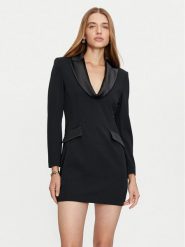 Imperial Sukienka koktajlowa AFAWIAW Czarny Slim Fit. Czarne sukienki damskie Imperial, bez wzorów, z syntetyku, wizytowe, bez ramiączek. Za 369.99 zł.