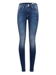 Herrlicher Dżinsy - Skinny fit - w kolorze niebieskim rozmiar: W26. Niebieskie jeansy damskie Herrlicher, z podwyższonym stanem. Za 87.81 zł.