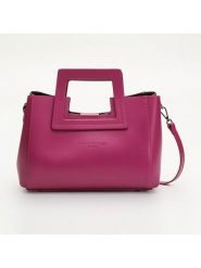 Maison héritage PARIS Skórzana torebka "Jini" w kolorze różowym - 30 x 22 x 10 cm rozmiar: onesize. Różowe torebki klasyczne damskie maison héritage PARIS, z materiału, przez ramię, bez dodatków. Za 413.99 zł.