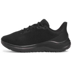 Buty do biegania damskie Under Armour Charged Pursuit 4. Czarne obuwie sportowe damskie Under Armour, bez zapięcia, do biegania. Za 179.99 zł.