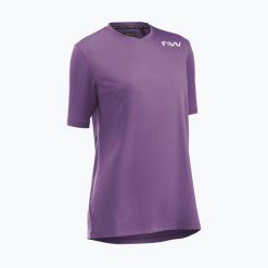Koszulka rowerowa damska Northwave Xtrail 2. Fioletowe koszulki damskie Northwave, bez wzorów, bez kołnierzyka, bez ramiączek. Za 209.99 zł.
