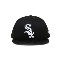Czapka New Era Chicago White Sox 9Fifty. Białe czapki z daszkiem damskie New Era, bez wzorów, z bawełny. Za 193.99 zł.