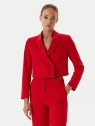 Tatuum Marynarka Renetakia T2508.025 Czerwony Slim Fit. Czerwone marynarki i żakiety damskie TATUUM, bez wzorów, z wiskozy. Za 359.99 zł.