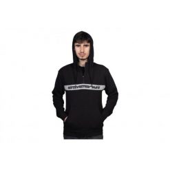 Bluza z kapturem Stay Strong Stripe. Czarne bluzy damskie STAY STRONG, l, bez wzorów, z materiału, z kapturem. Za 238.00 zł.