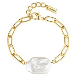 Yokoamii Bransoletka z Stop metali w Żółte złoto Bransoletki 1 ct Damski. Żółte bransoletki damskie Yokoamii, pozłacane. Za 129.99 zł.