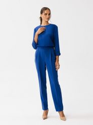 Stylove Kombinezon w kolorze niebieskim rozmiar: L. Niebieskie kombinezony damskie Stylove, l, bez wzorów, bez kołnierzyka, bez ramiączek. Za 249.76 zł.
