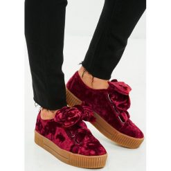 Missguided - Tenisówki. Brązowe obuwie sportowe damskie Missguided, z gumy. W wyprzedaży za 79.90 zł.