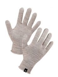 Norfolk Wełniane rękawiczki w kolorze beżowym rozmiar: S/M. Brązowe rękawiczki damskie Norfolk, bez wzorów, prążkowane. Za 65.85 zł.