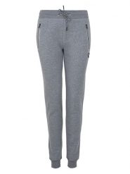 Peak Mountain Spodnie dresowe "Anoe" w kolorze szarym rozmiar: S. Szare spodnie dresowe damskie Peak Mountain, s, z aplikacjami, z dresówki. Za 130.99 zł.