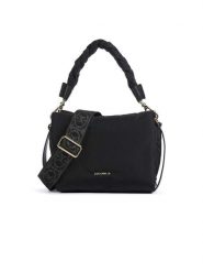 COCCINELLE Skórzana torebka w kolorze czarnym - 23 x 12,10 x 18 cm rozmiar: onesize. Czarne torebki klasyczne damskie Coccinelle, z materiału, przez ramię, bez dodatków. Za 892.02 zł.