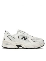 New Balance Sneakersy GR530CF Biały. Białe buty sportowe dziewczęce New Balance, ze skóry, bez zapięcia. Za 449.99 zł.