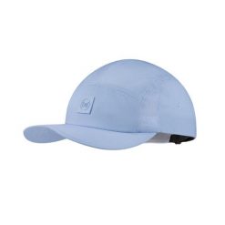 Czapka z daszkiem Buff 5 Panel Go Cap. Niebieskie czapki z daszkiem damskie Buff, na lato, bez wzorów, z materiału. Za 175.99 zł.