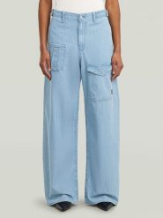 G-Star Dżinsy - Loose fit - w kolorze błękitnym rozmiar: W30/L32. Niebieskie jeansy damskie G-Star. Za 340.45 zł.